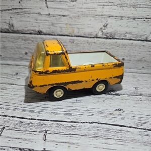 Vintage Tonka Pressed Steel Ford Econoline Pickup Truck Yellow